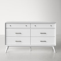 Dorinda 6 Drawer Double Dresser Allmodern Wayfair